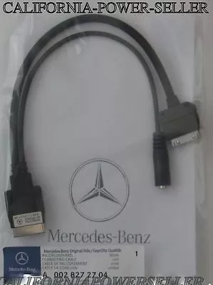 2013-2015 Mercedes IPod IPhone Music Interface Cable >See Chart For Compatible • $40.88